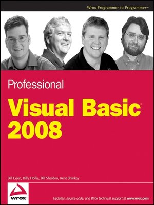 cover image of Professional Visual Basic 2008